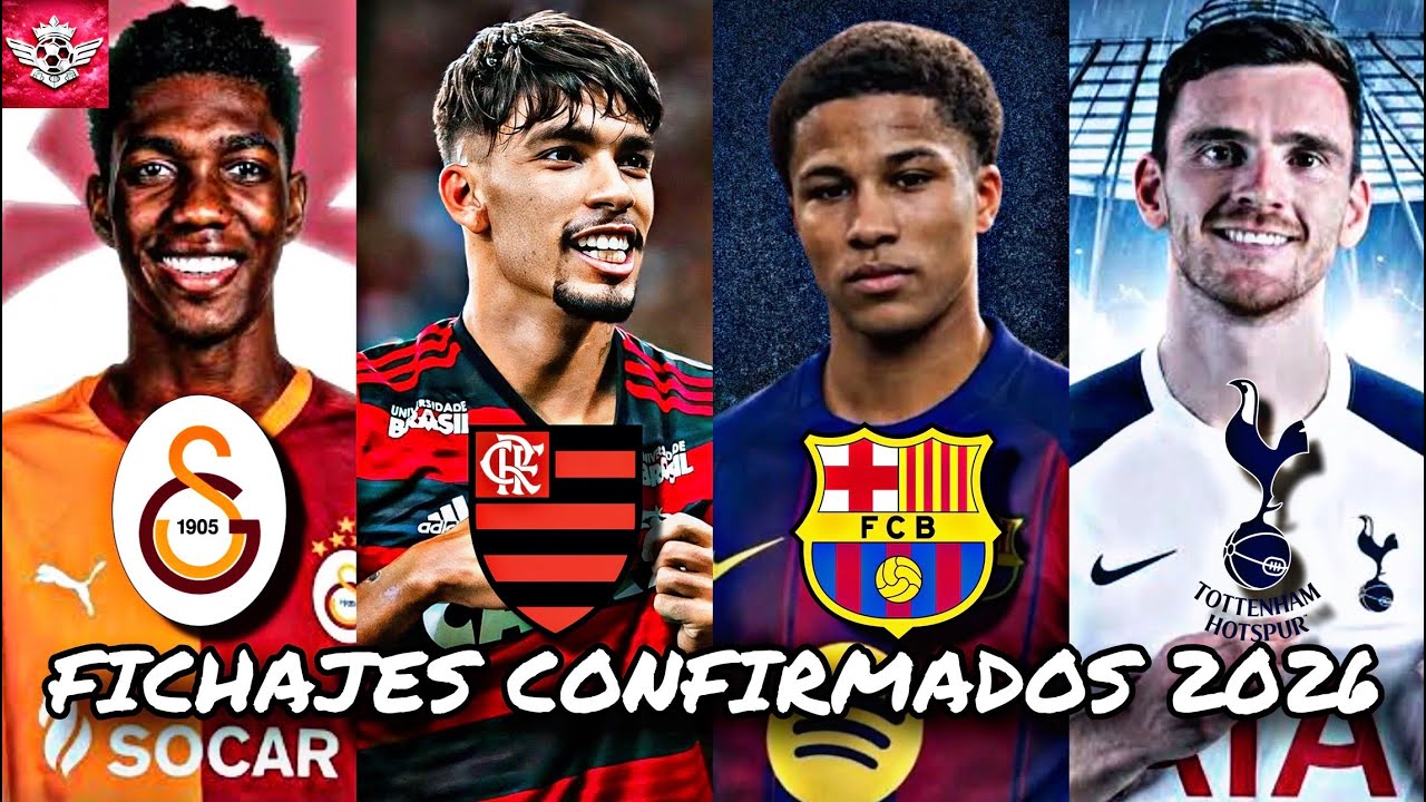 Grandes FICHAJES CONFIRMADOS, Salidas y rumores Mercado de invierno 2026 Futbol Internacional