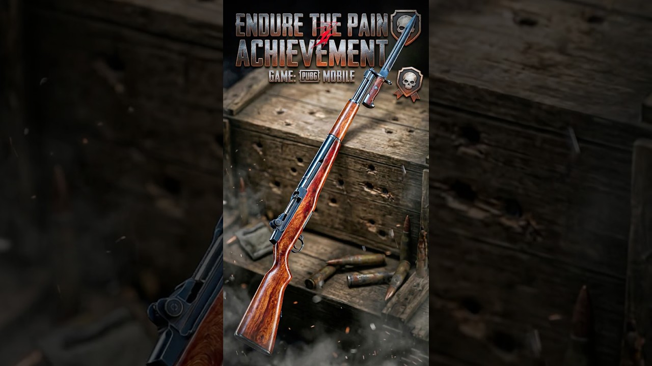 Endure The Pain Hidden Achievement 🔥 | #shorts #youtubehorts #bgmi #pubg #pubgmobile