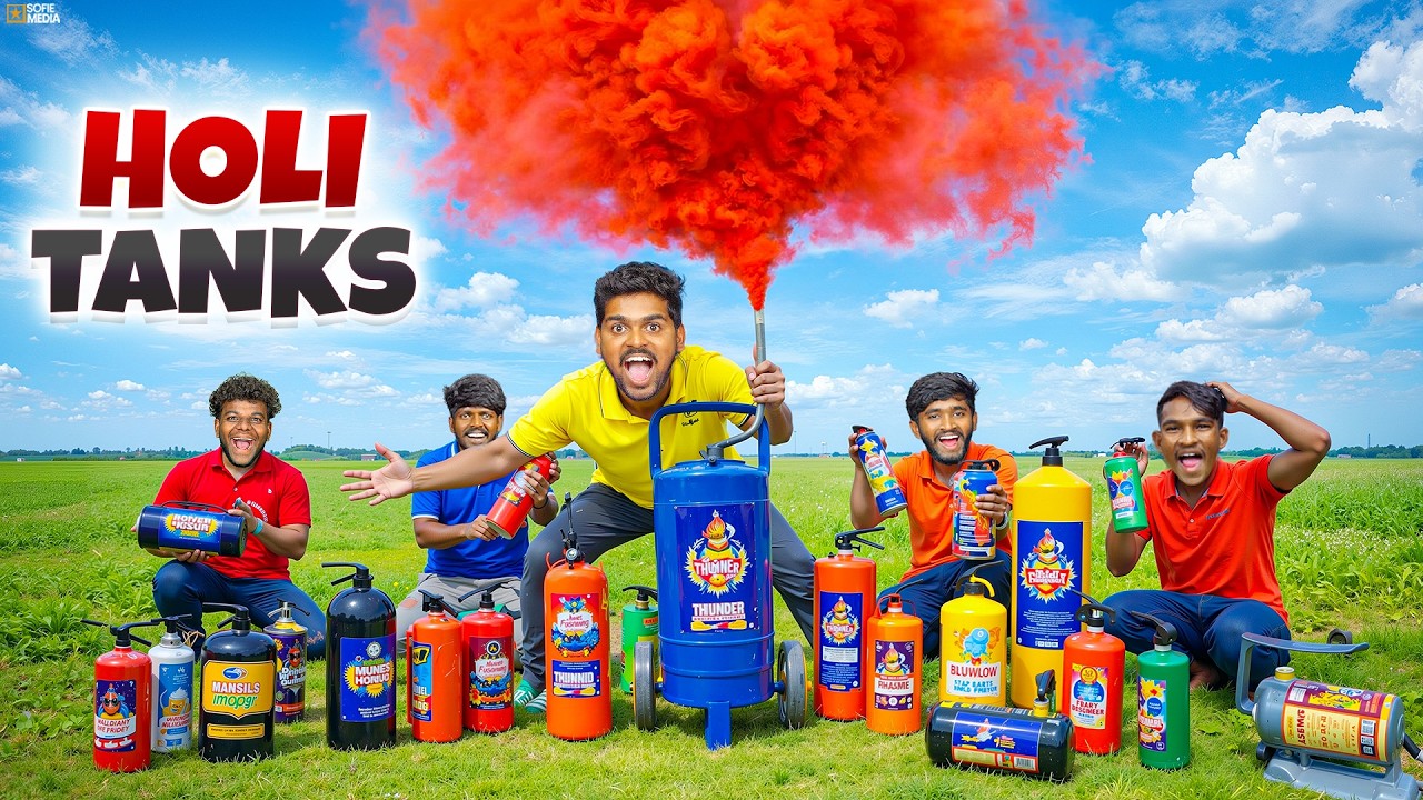 Testing New Holi Gadgets 2026 - Gone Amazing 😱😱 Telugu Experiments