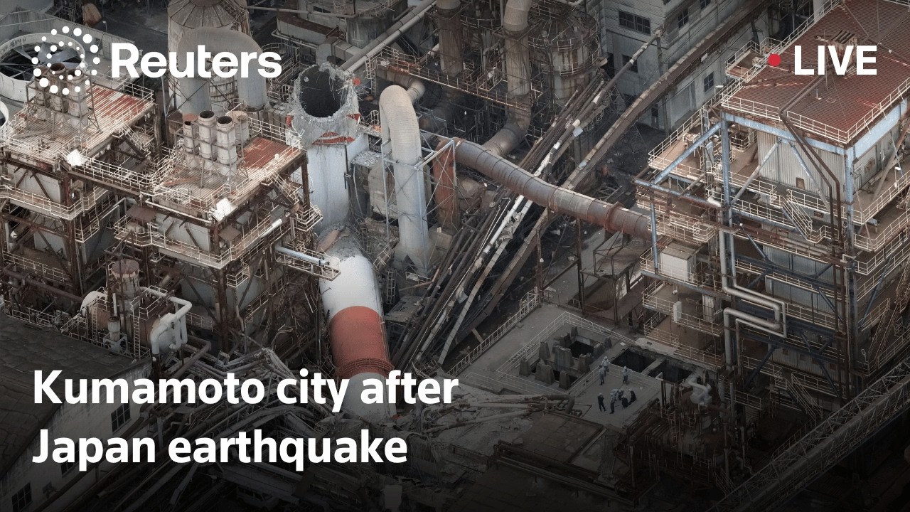LIVE: Kumamoto city after Japan earthquake