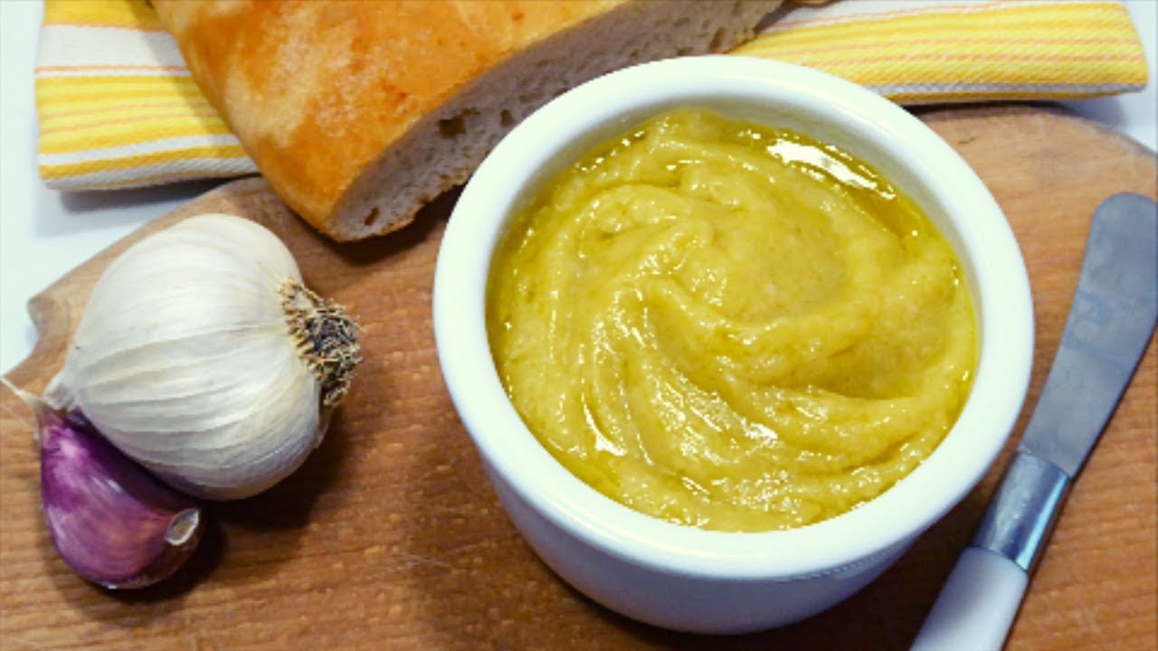 CREMA all'AGLIO, più digeribile e delicata / GARLIC CREAM, more digestible and delicate