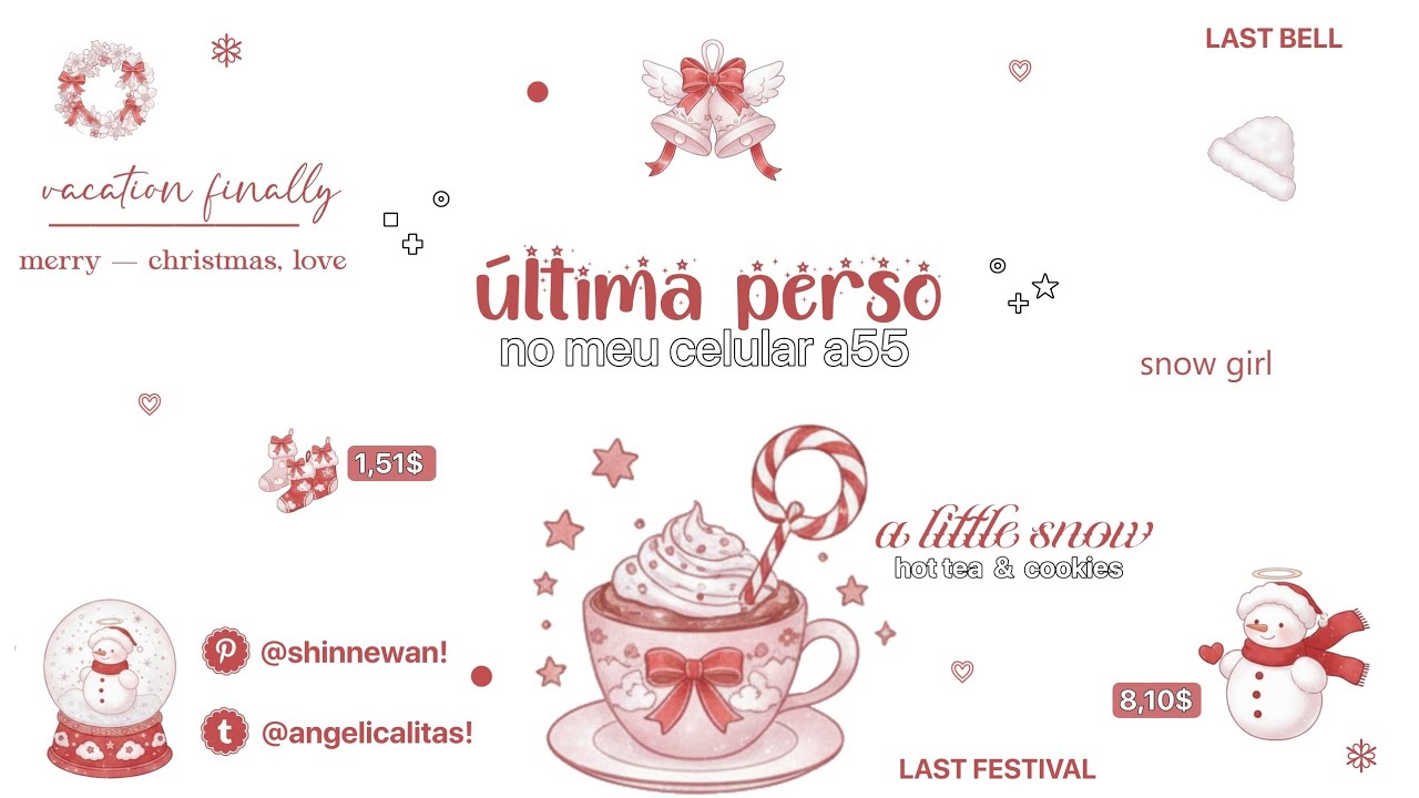 ❅ última personalização no meu celular samsung. 𓂅