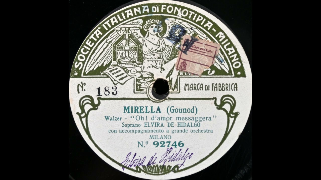 O légère hirondelle (Elvira De Hidalgo)