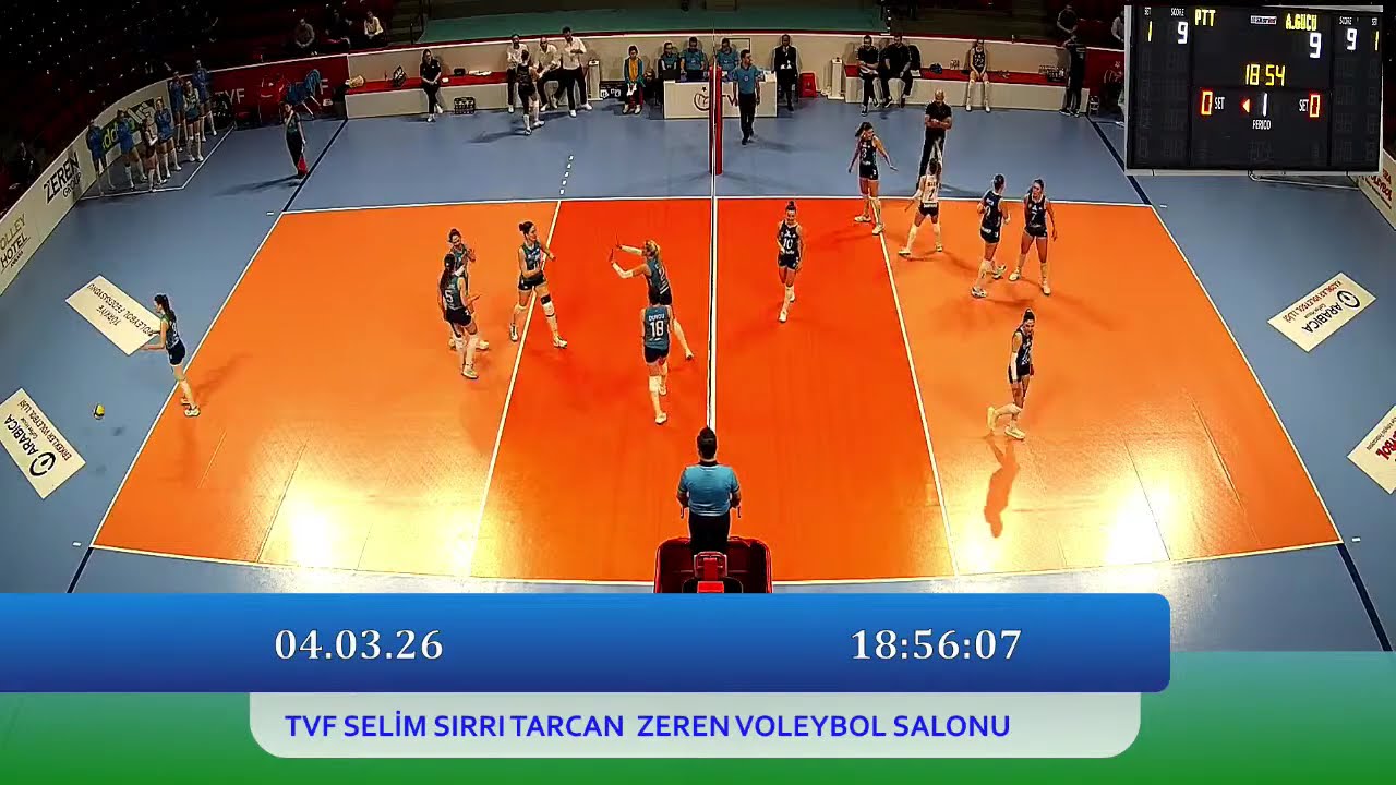 PTT - SİGORTA SHOP MKE ANKARAGÜCÜ Arabica Coffee House Kadınlar Voleybol 1.Ligi