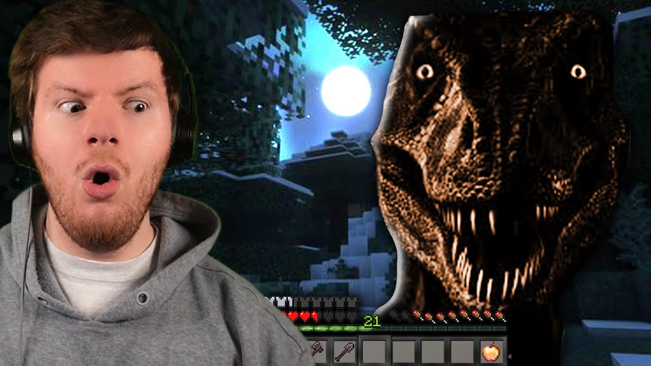 THIS MINECRAFT HORROR MOD IS NEXT LEVEL TERRIFYING.. (DINOSAUR HORROR PROJECT)