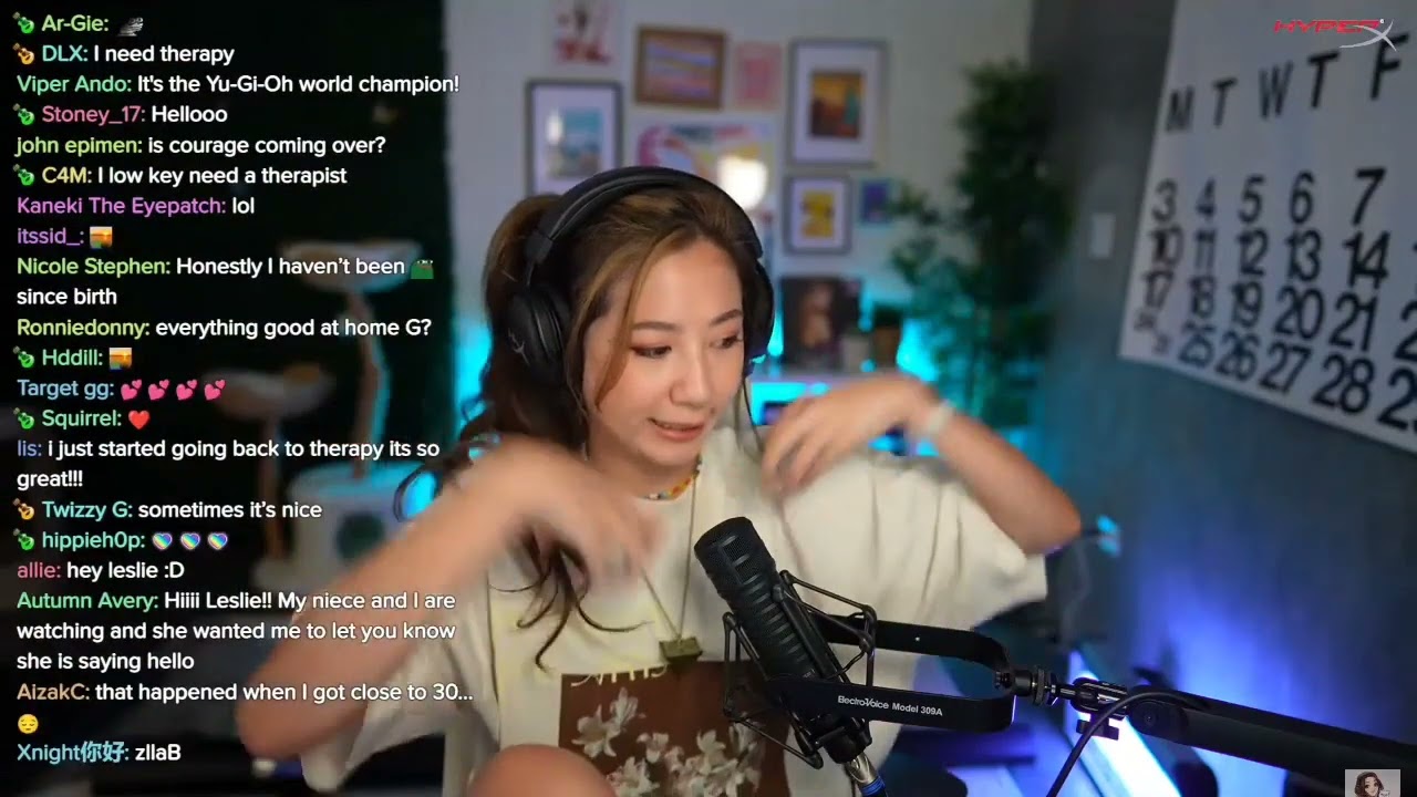 Fuslie talks about her mental health |