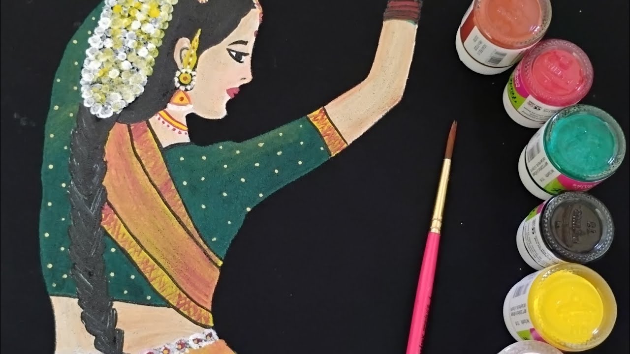 Handmade Fabric painting|shading techniques|Fabric painting#Art