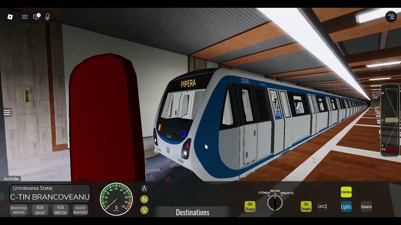 Metro Mania!!! Traseu:Aparatorii Patriei-Pipera