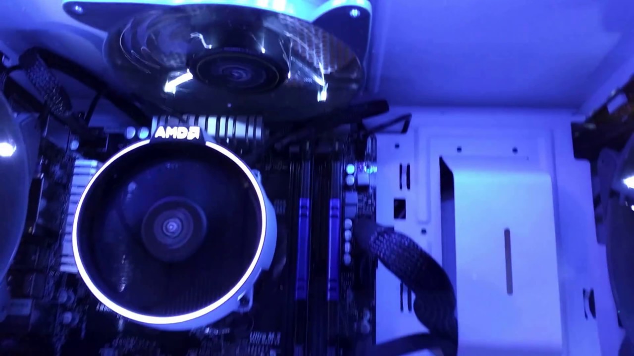 Ryzen 1700 Cloaked in White
