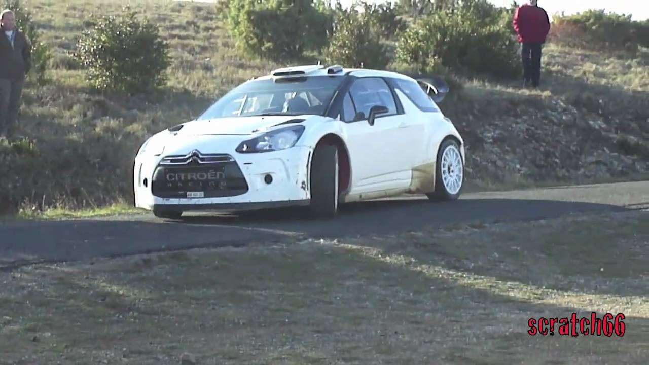 Tests Days Loeb DS3 WRC