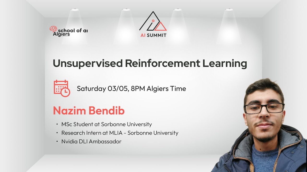 Unsupervised Reinforcement Learning | Nazim Bendib | AI Summit 2025