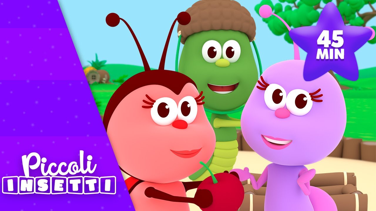 Mix - Canzoni con Piccoli Insetti | Il Regno dei Bambini