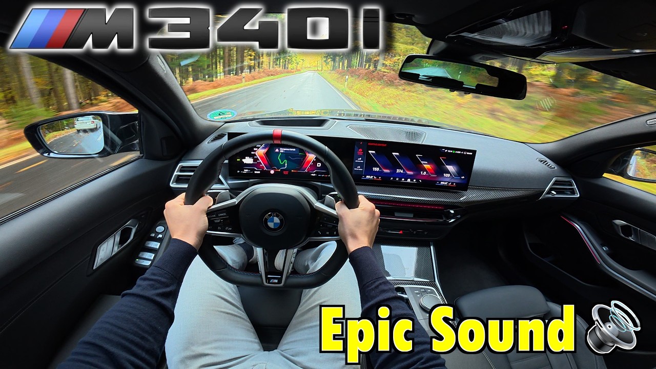 This BMW Sounds TOO GOOD | 2025 M340i Pure Sound POV