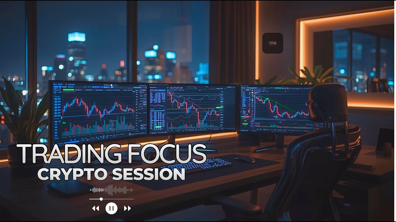 Professional Crypto Trading Focus | 2 Hour Music Session