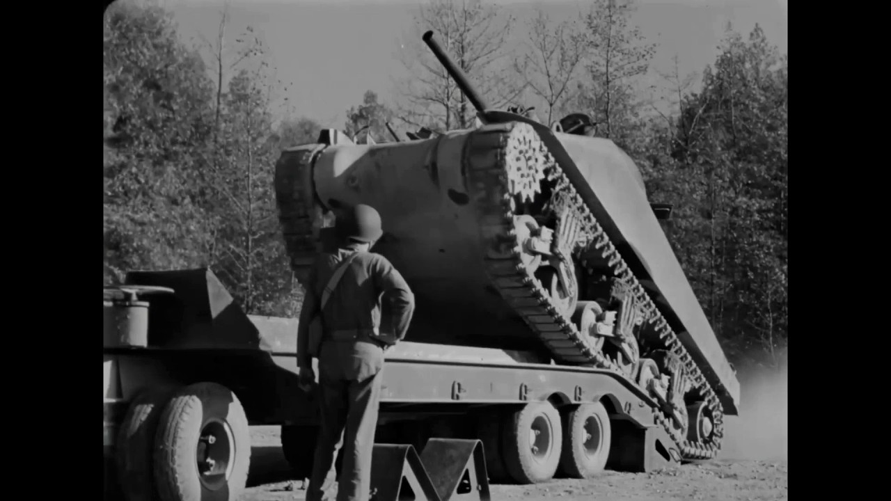 The M-19 Tank Transport Vehicle  - Part 1:  Functions - With Original Narration [ WWII Documentary ]