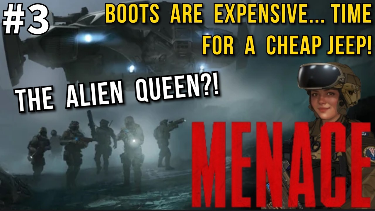 Menace: Difficult: The QUEEN?! Menace Infantry Only Start: Ep 3: Our jeep died at the worst time!