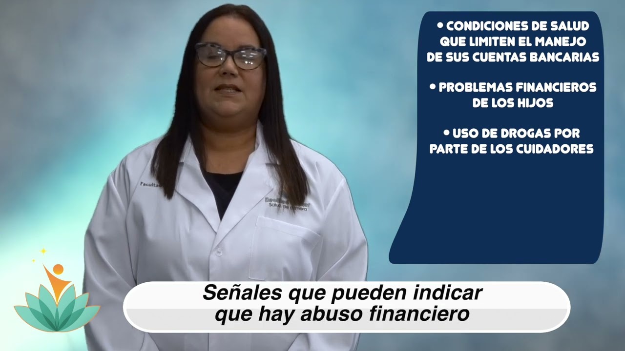 Abuso financiero en adultos mayores | Dra. Shirley Pérez