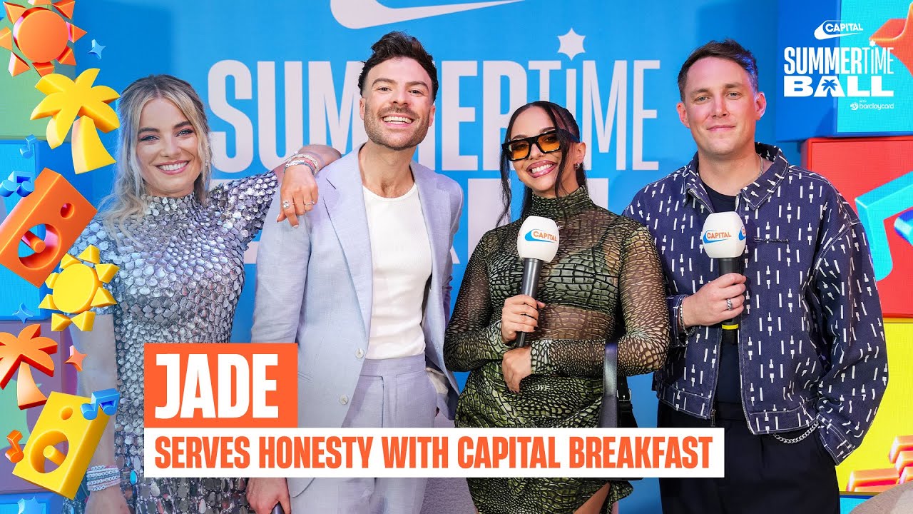 JADE plays 'Say It With Chest' with Capital Breakfast | Capital's Summertime Ball