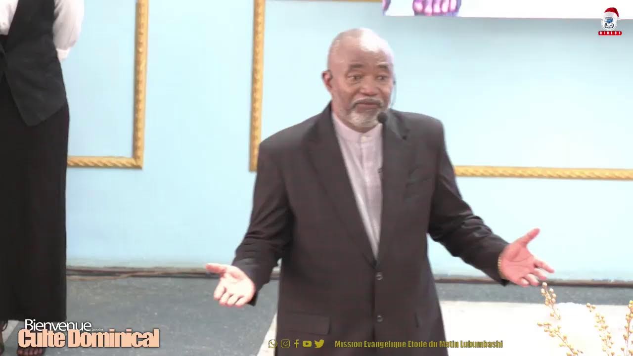✨ CULTE DOMINICAL ✨📅 Dimanche 18 janvier 2026⛪ MISSION ÉVANGÉLIQUE ÉTOILE DU MATIN – LUBUMBASHI