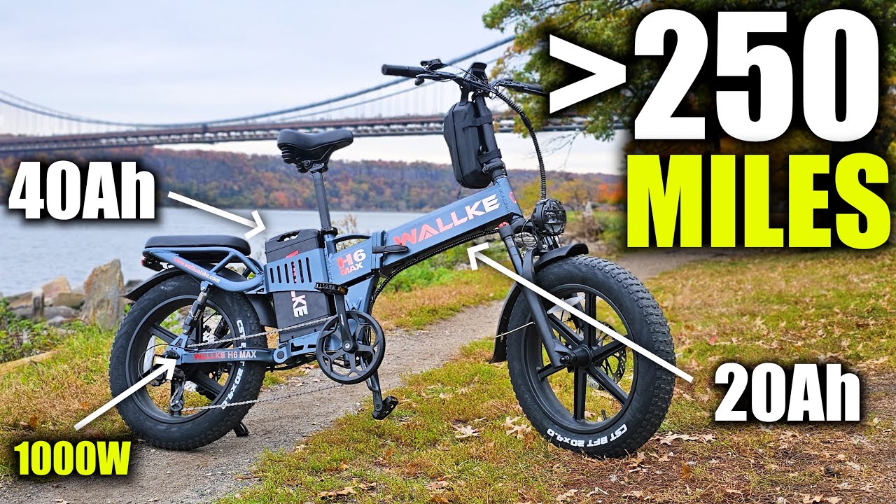 This 38MPH $1900 Ebike is INSANE - WALLKE H6 MAX Reinvents Long Range!