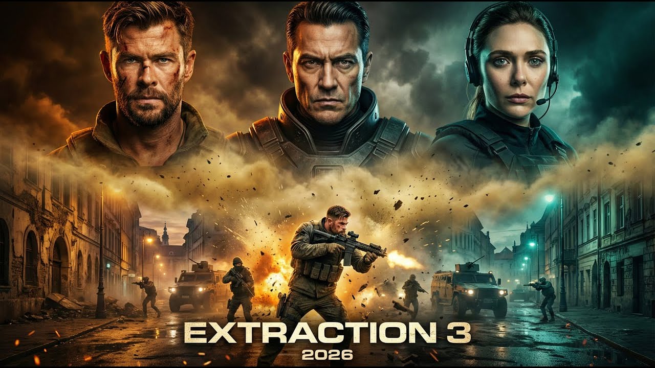 EXTRACTION 3: The Return of Tyler Rake ft. Elizabeth Olsen | FAN TRAILER 4K FULL HD
