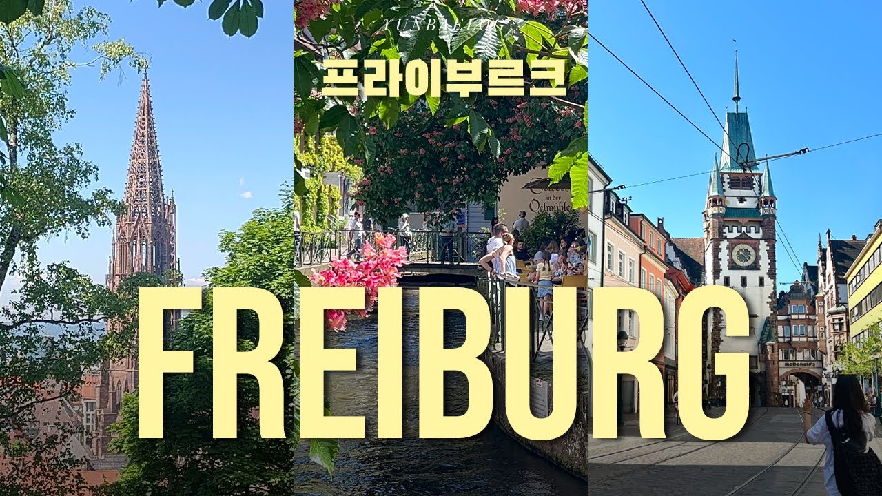🇩🇪독일여행 프라이부르크 | 독일의 스위스! 현지인도 추천하는 자연 감성 소도시, 맛집&카페 알려드림 너무 매력적인 곳 Freiburg