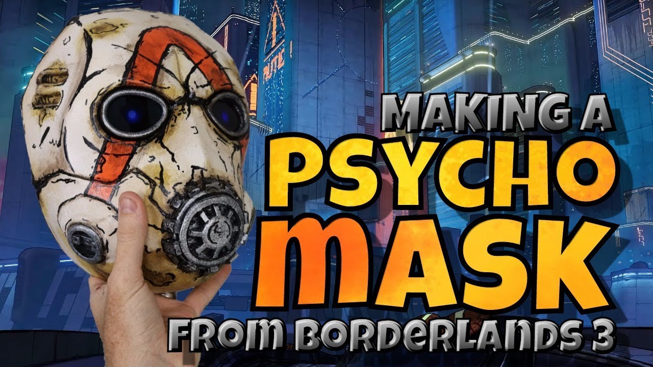 Создание маски Психо из Borderlands 3