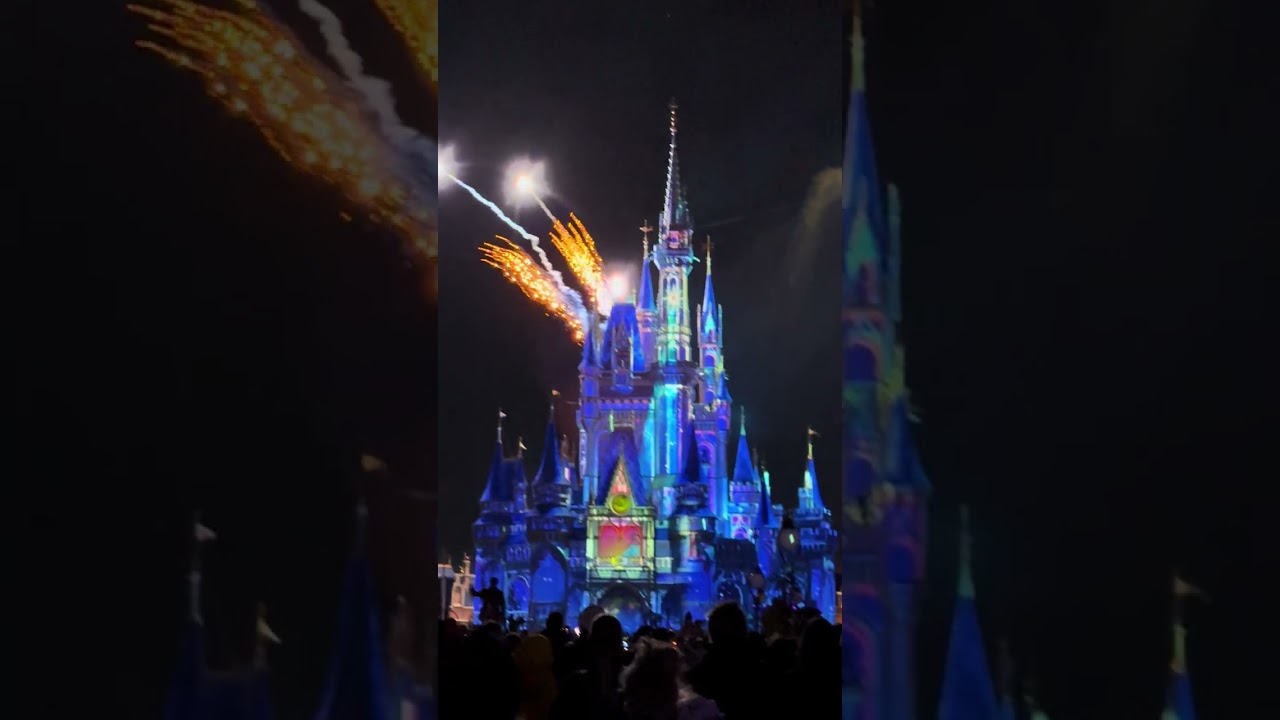 Magic kingdow show de fogos 