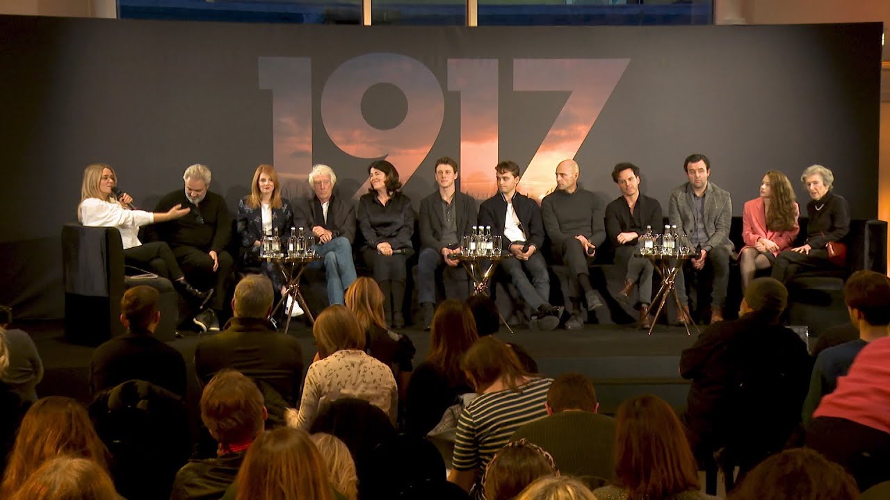 1917 Press Conference - Sam Mendes, Andrew Scott, Roger Deakins, George MacKay