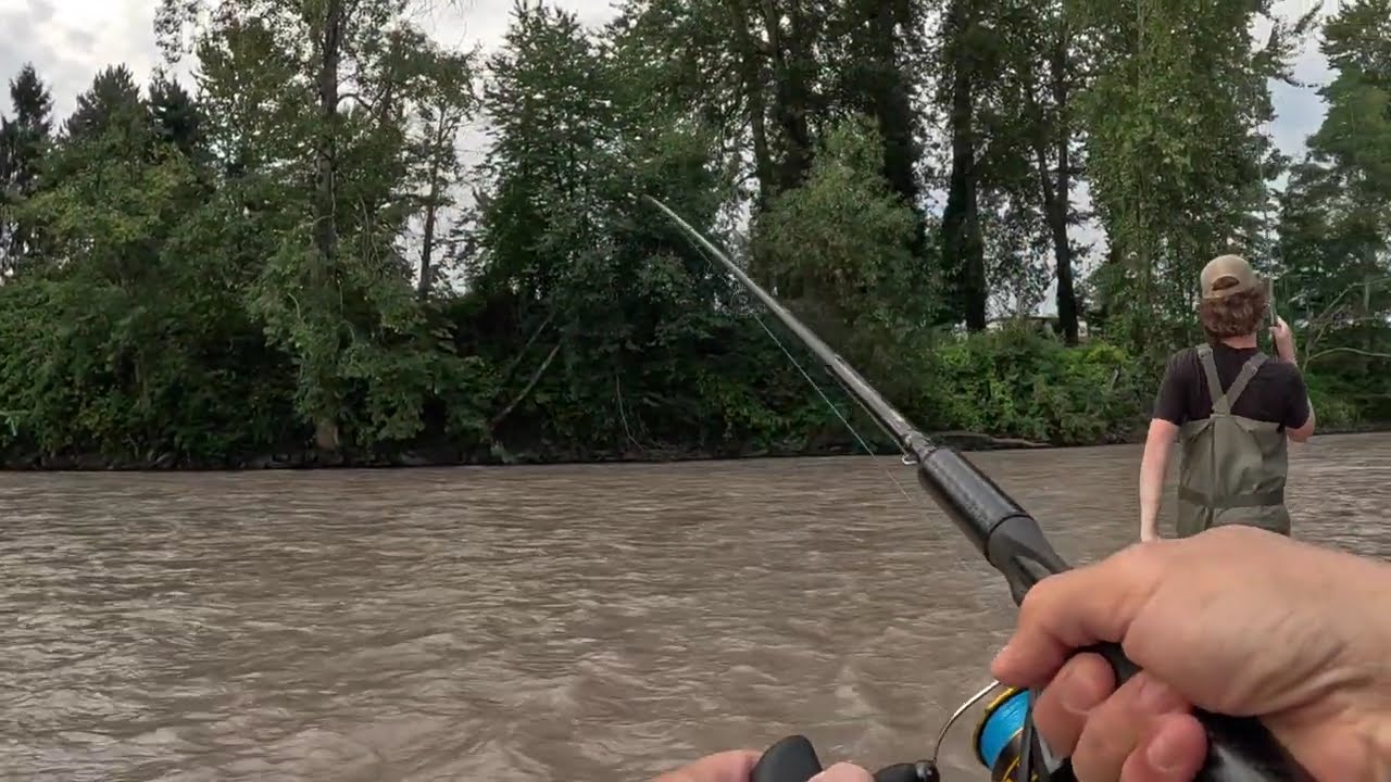 Puyallup River Fishing 2025 #fishing