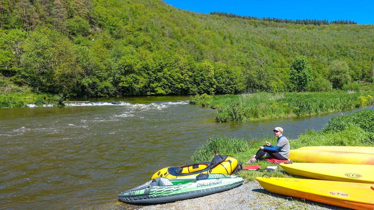 Belgium 2021-05-30: Packrafting / Kayaking Semois (Poupehan - Vresse)
