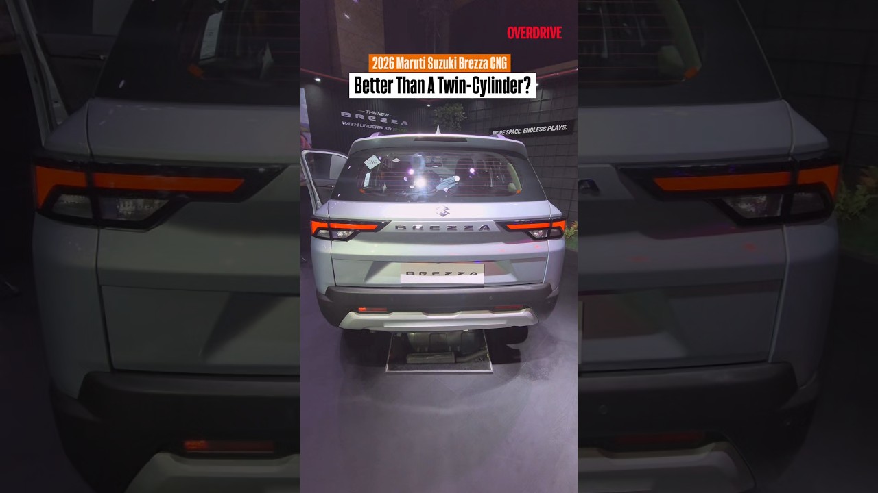 Maruti Suzuki Brezza CNG 2026 года | Лучше, чем двухцилиндровый двигатель? #overdrive