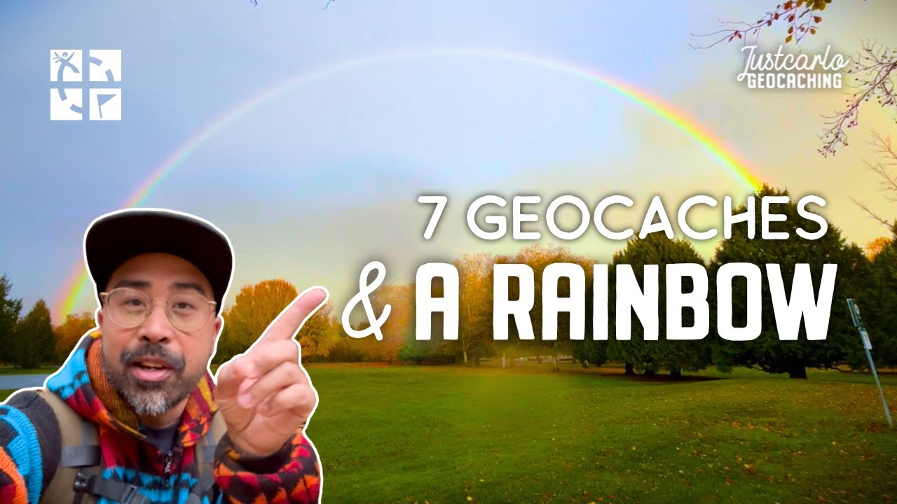 7 Geocaches and a Rainbow | GIFF 2025 at Trout Lake