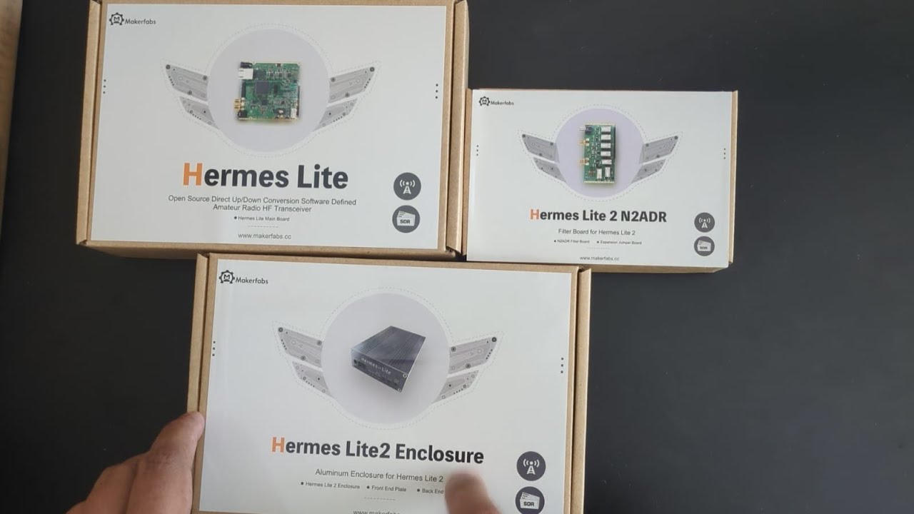 Unboxing of Hermes-Lite 2 HF SDR QRP Transceiver