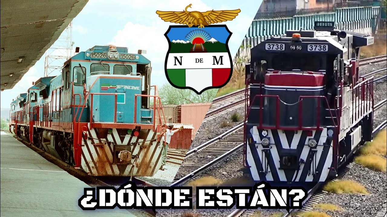 ¿DÓNDE ESTÁN LAS LOCOMOTORAS SUPER 7 DE FERROCARRILES NACIONALES DE MÉXICO? ¡Éste fué su destino!