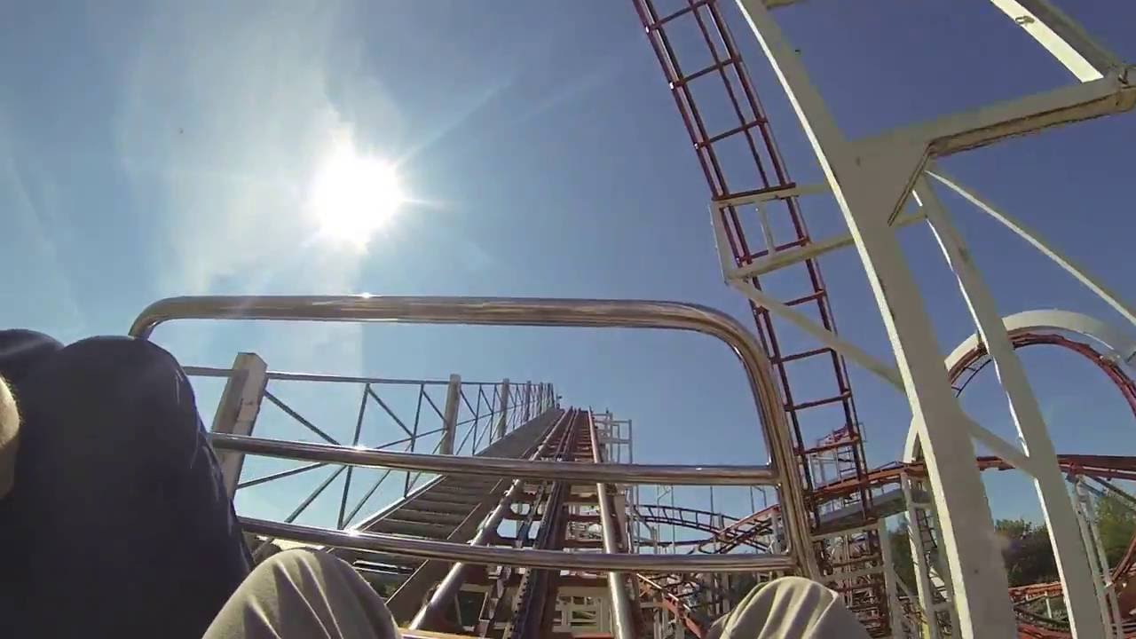 Vildkatten Sommerland Sjælland Onride Front-Seat POV
