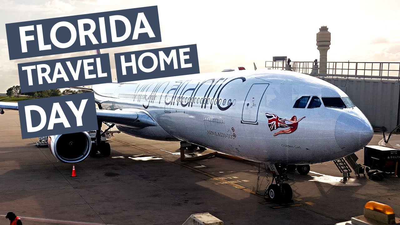 FLORIDA TRAVEL HOME DAY | WALT DISNEY WORLD VLOGS APRIL 2022