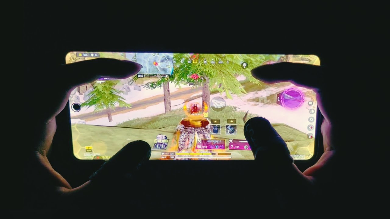 My four fingers Hud | Iqoo12 | 120fps | Hand cam gameplay
