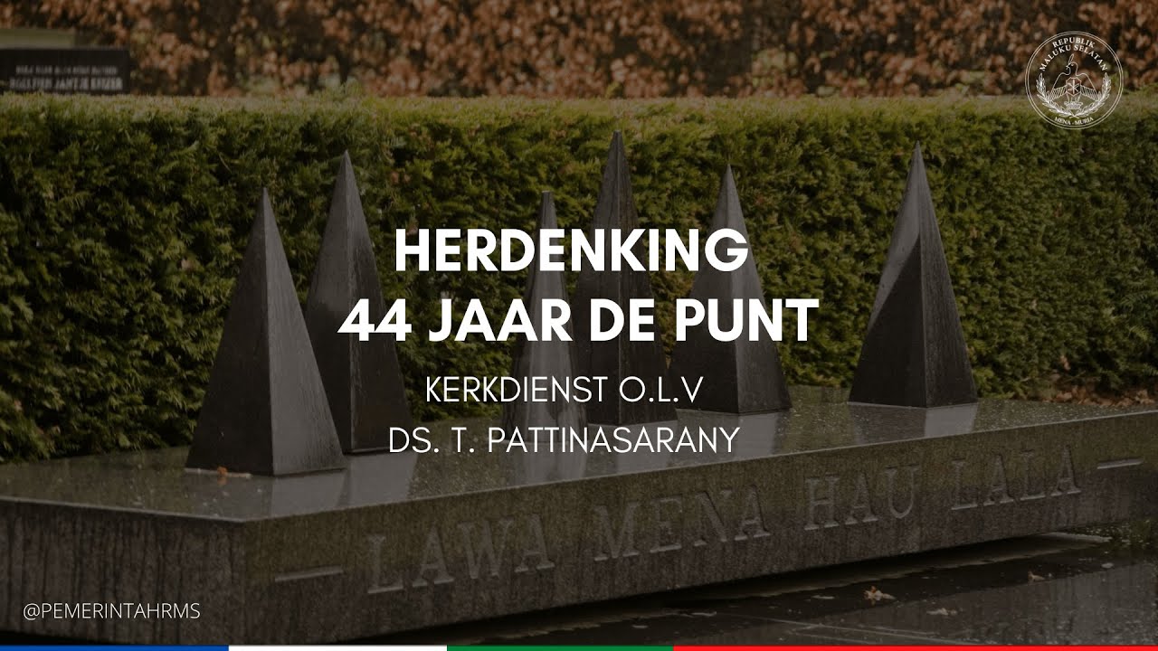 Kerkdienst herdenking 44 jaar 'De Punt'