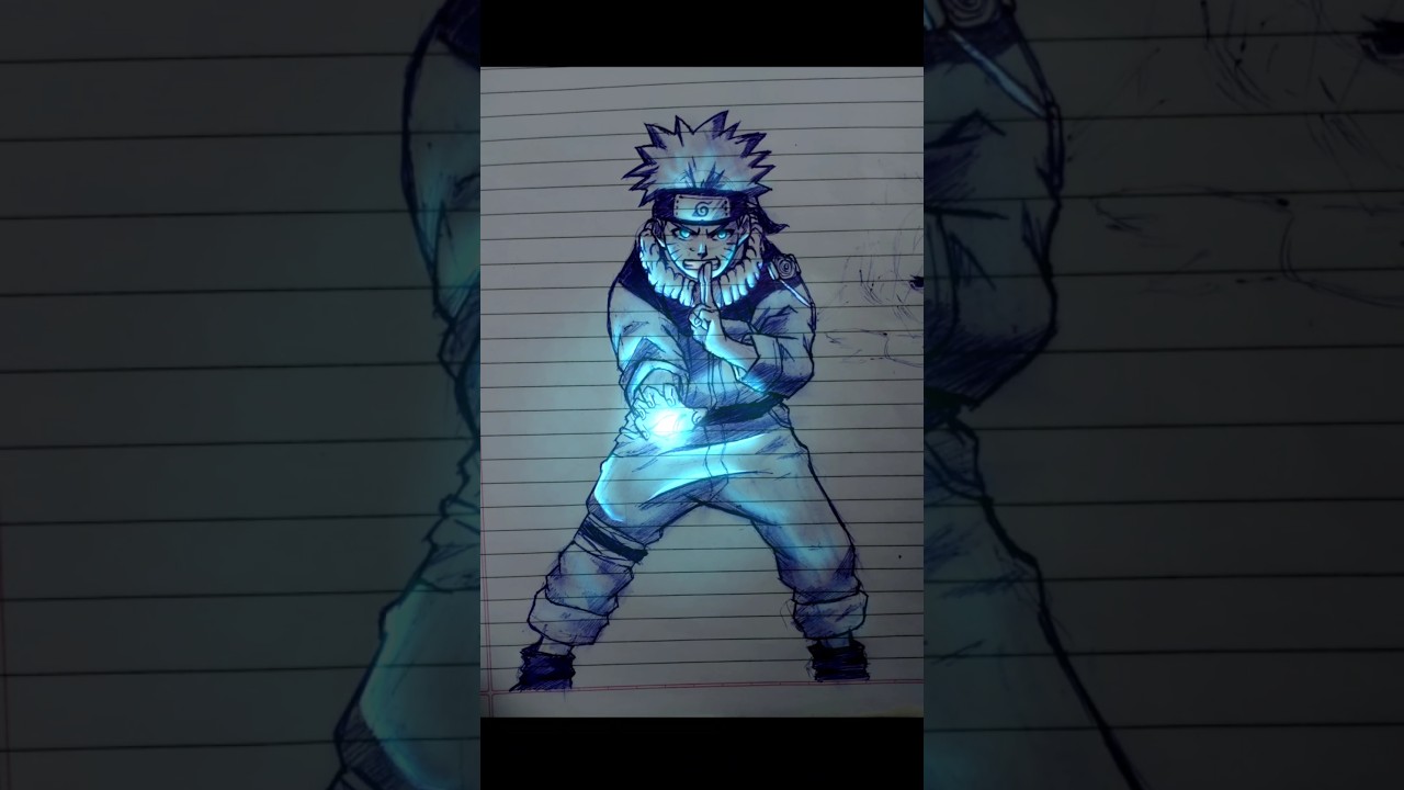 Drawing Team 7|part-1#shorts #naruto #anime #art #pendrawing