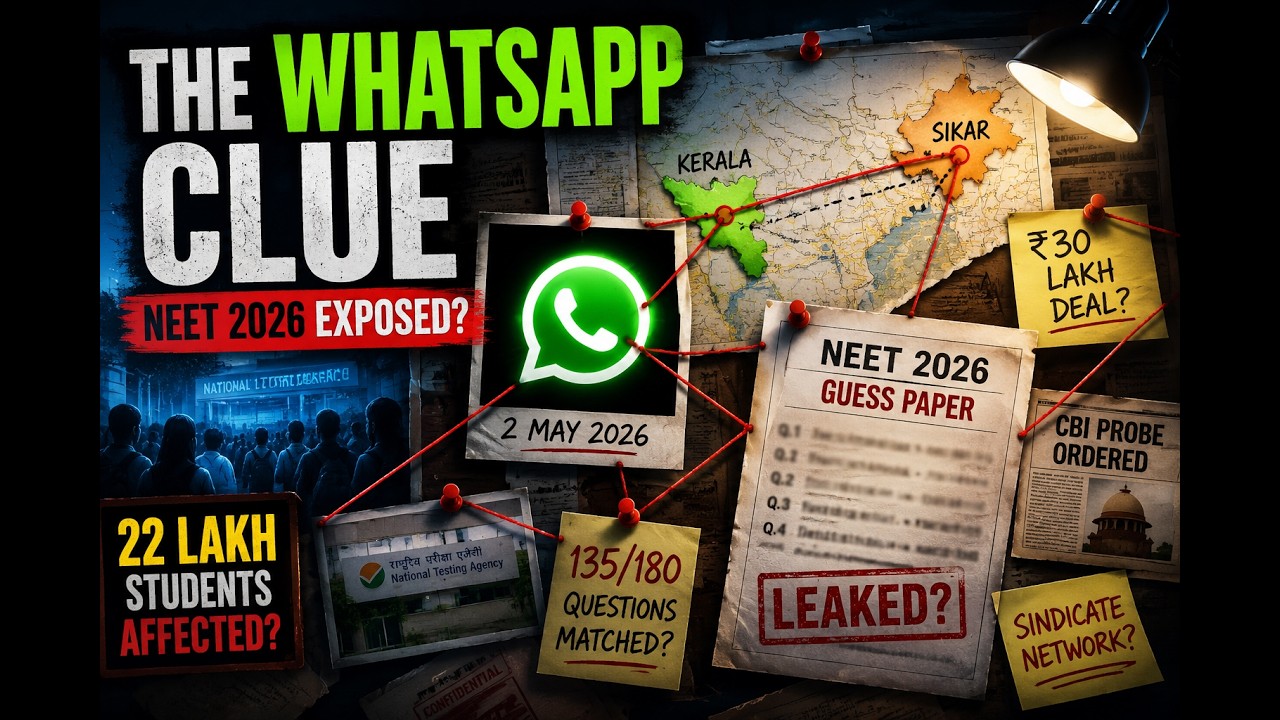 Сообщение в WhatsApp, попавшее в сеть, касалось экзамена NEET 2026 | Пострадали 2,2 миллиона студ...