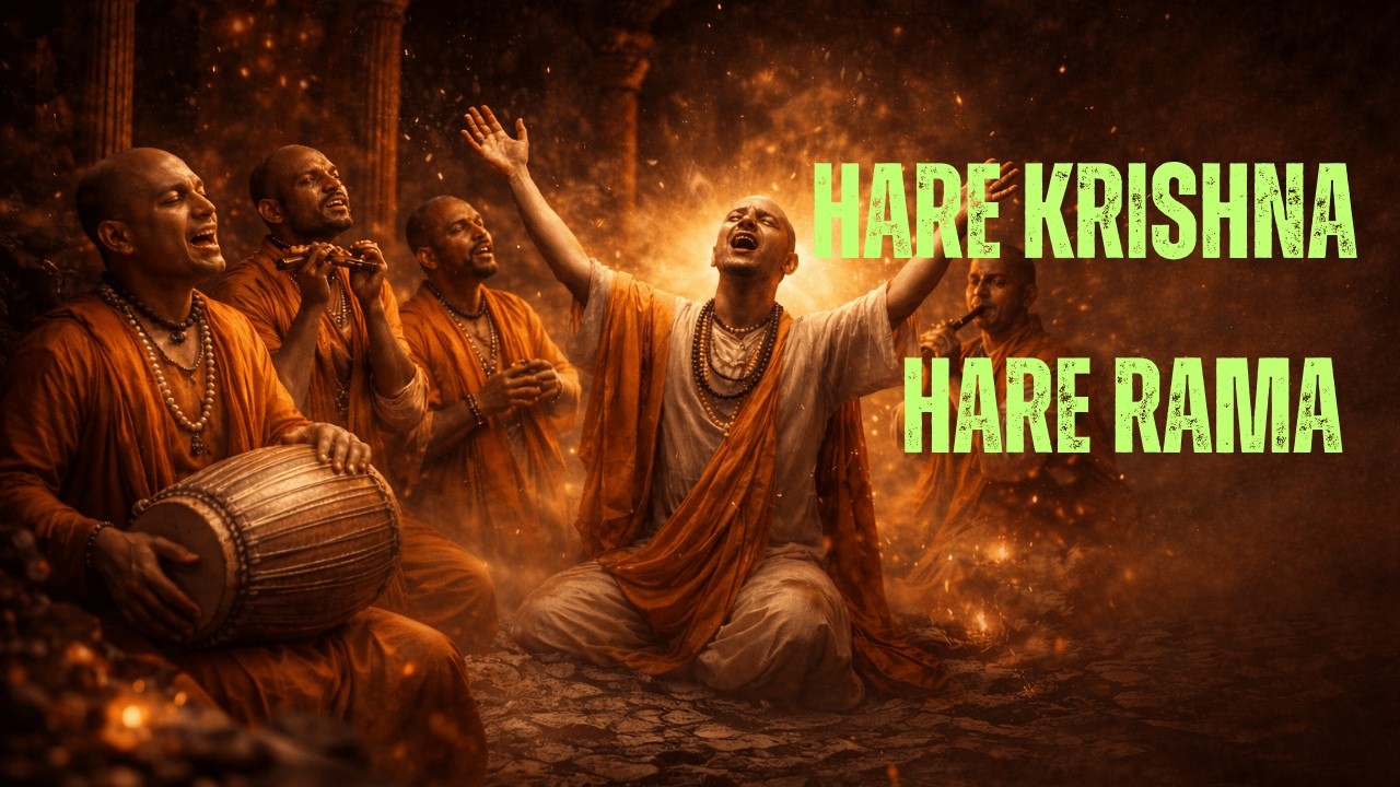 Soulful Iskcon Chant | Hare Krishna hare Rama | The Divine Mantra