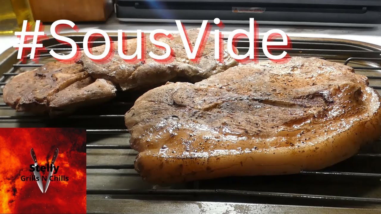 Sous Vide Pork Steak #sousvide #porksteak #sotasty