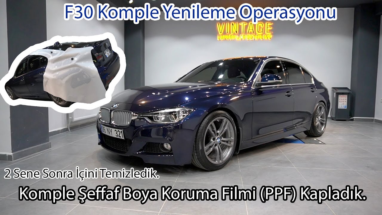 Şeffaf Boya Koruma Filmi PPF Nasıl Yapılır? | Detaylı Temizlik Nedir? | F30 2 Sene Sonra Sıfırlandı