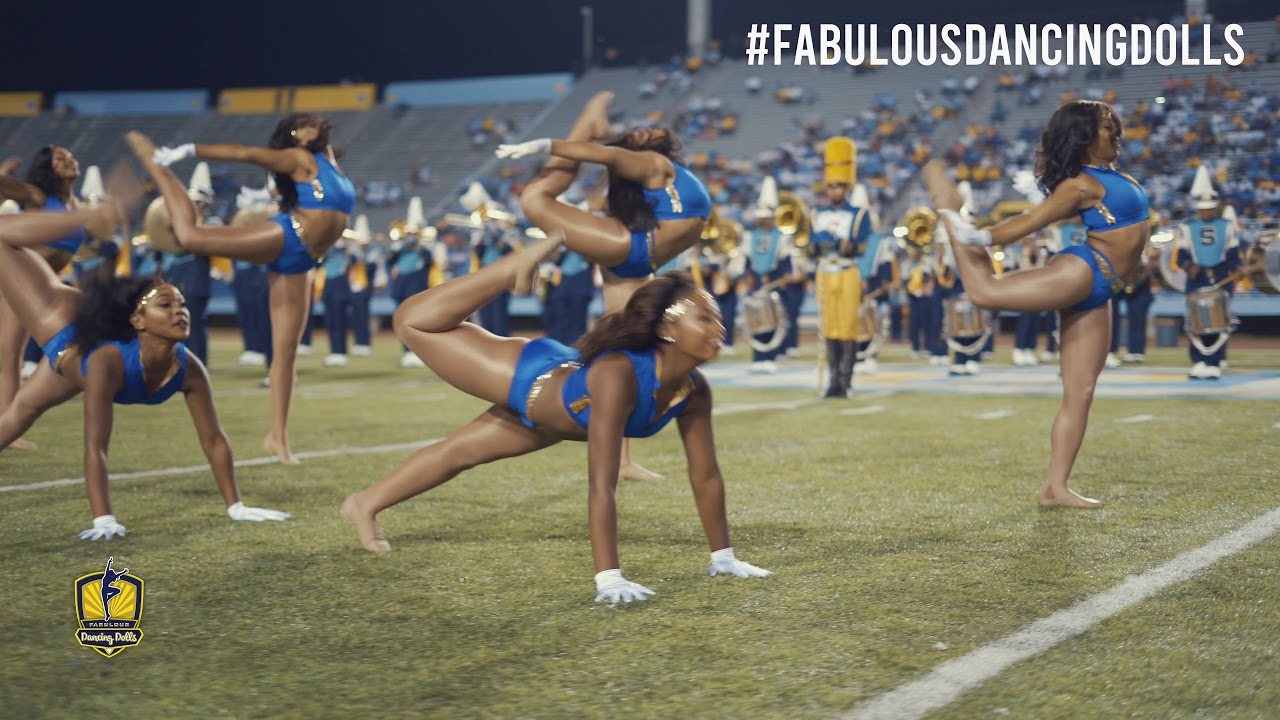 Southern University Fabulous Dancing Dolls Halftime Routine Edward Waters 2019