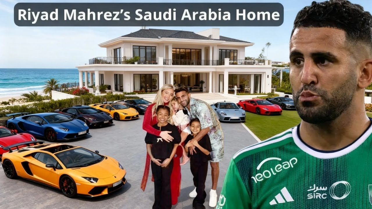 Inside Riyad Mahrez's Luxury Saudi Mansion: Middle East Opulence