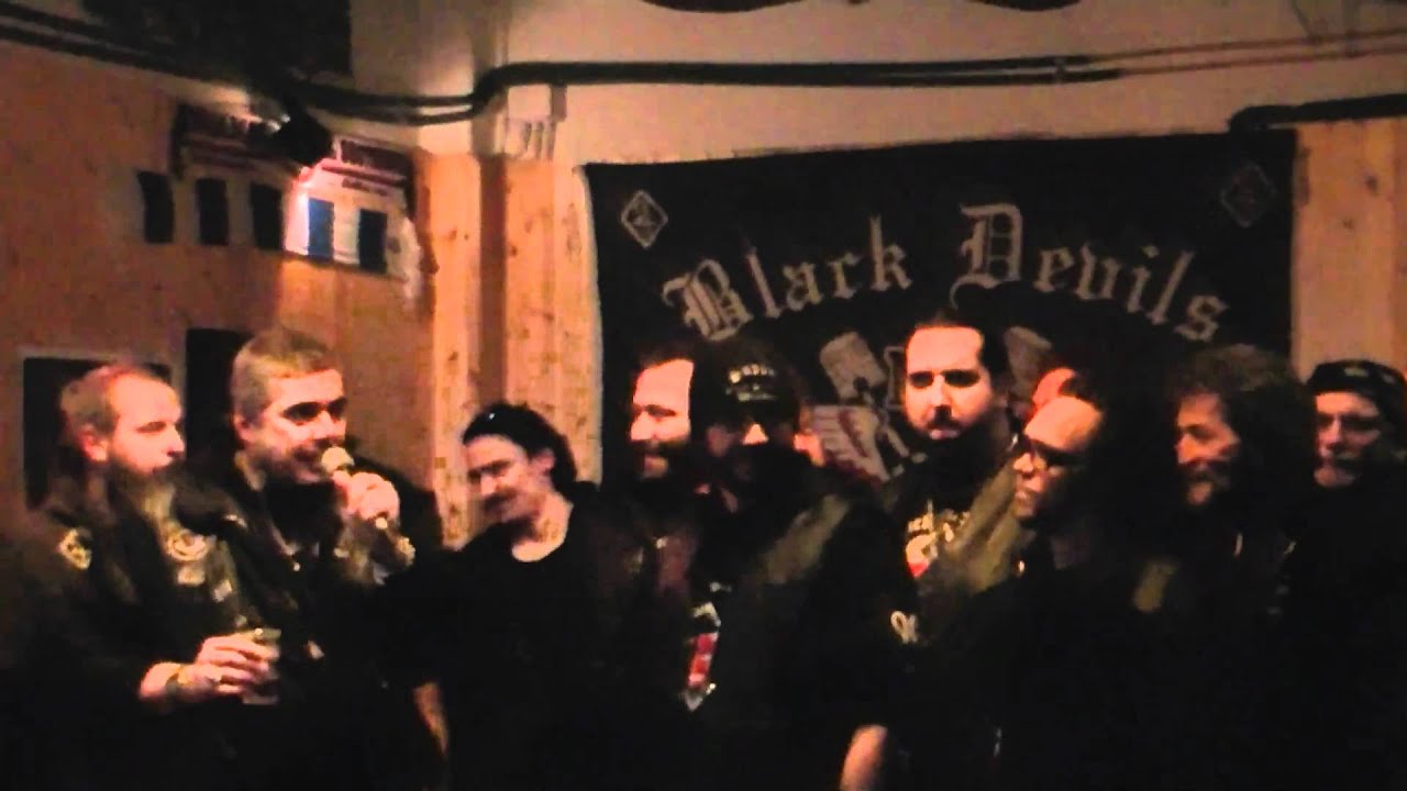 Colorazione Prospect Black Devils MC Bologna - membri ex Paesants - 05/02/11