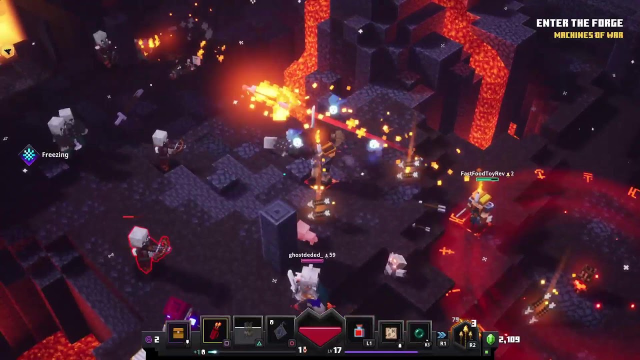 Mitch plays Minecraft dungeons pt 2