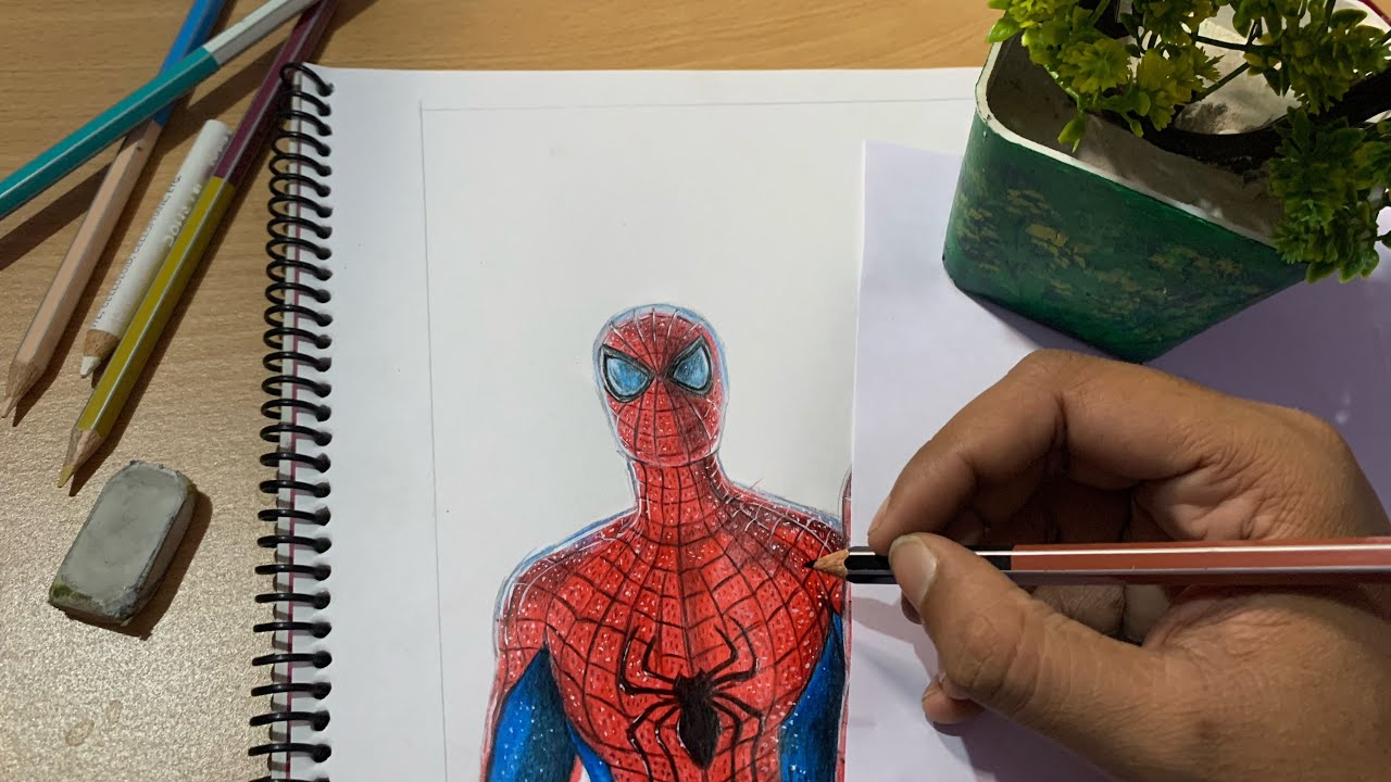 Drawing SpiderMan : No way Home Poster - 2 (Andrew Garfield) || Marvel || Pranjal Shrivastava