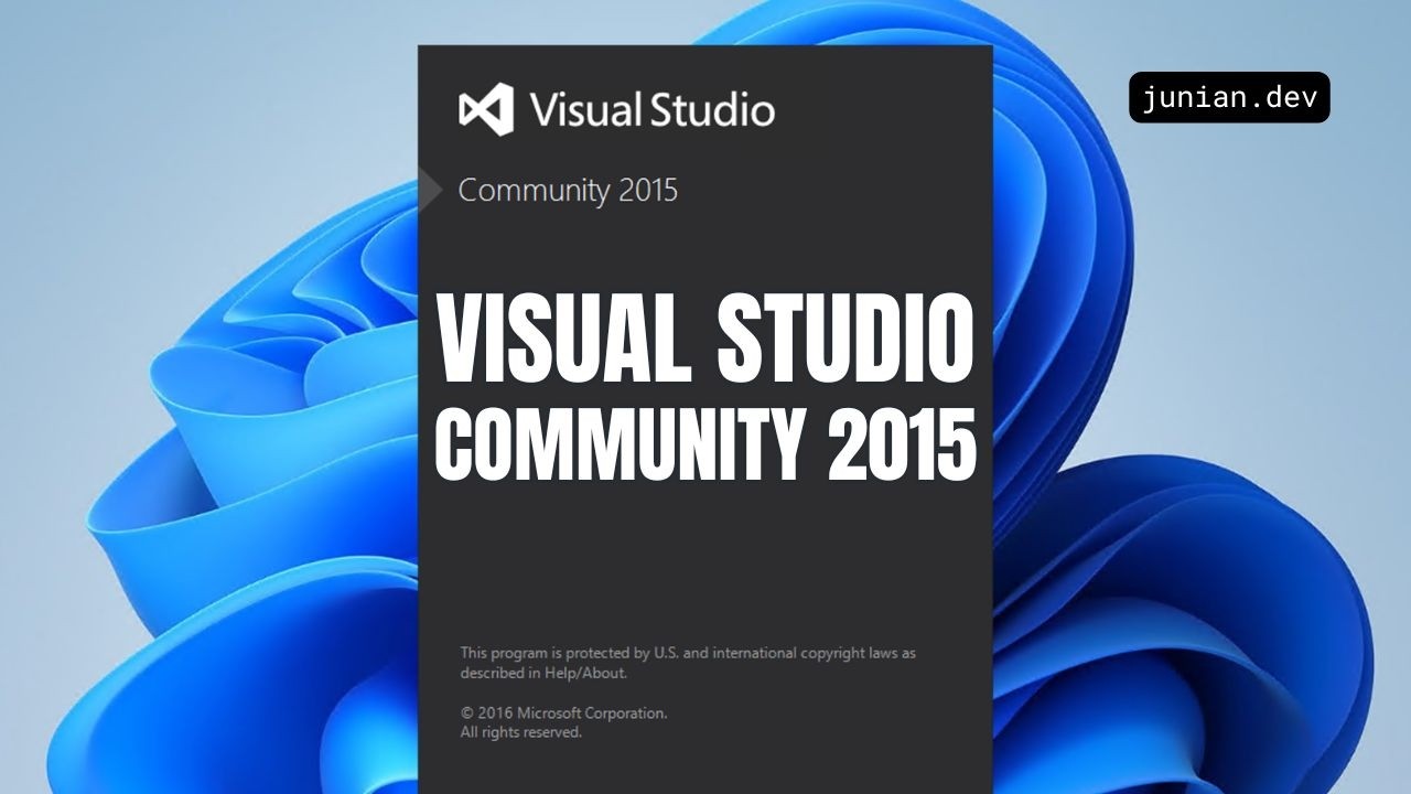 Download and Install Visual Studio 2015 Community Edition in 2026 - Visual Studio Older Versions